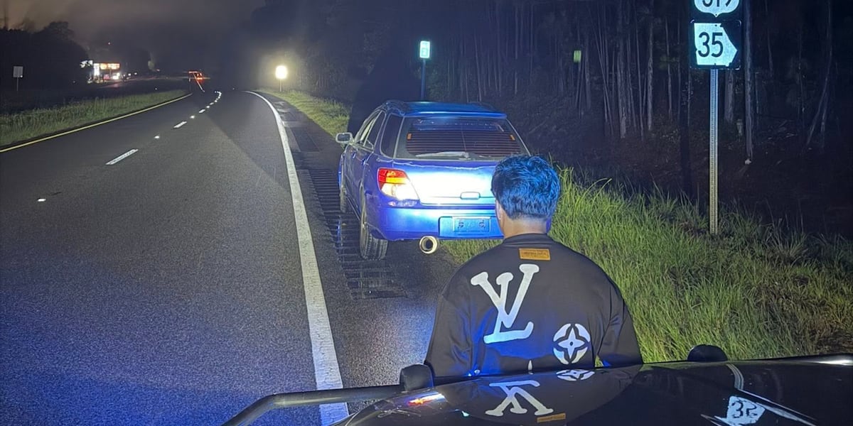 Two Florida drivers arrested after deputies catch street racing at 101mph in Grady County