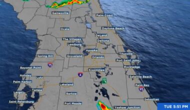 LIVE RADAR: Strong storms moving through parts of Central Florida
