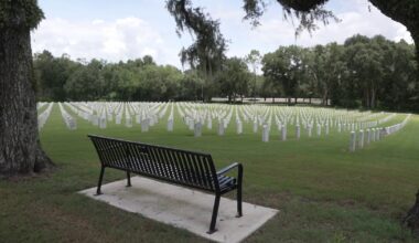 Florida National Cemetery volunteers highlight the cost of freedom ahead of America's 250th anniversary