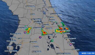 LIVE RADAR: Severe thunderstorms moving trough Central Florida