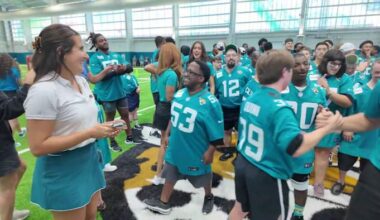 Jaguars Host 7th Annual Special Olympics Florida Fantasy Camp ❤️🐆