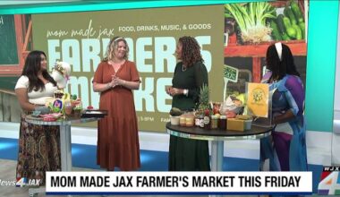 News4JAX+ at 10:30 a.m.: Mom Made Jax Farmer's Market this Friday