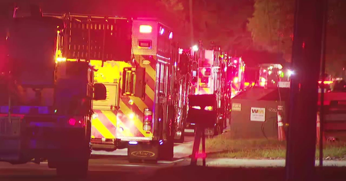 Firefighters battle massive industrial warehouse fire in Pinellas Park