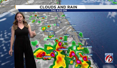 Heat index soars as storm chances ramp up Thursday afternoon. Here’s the latest.