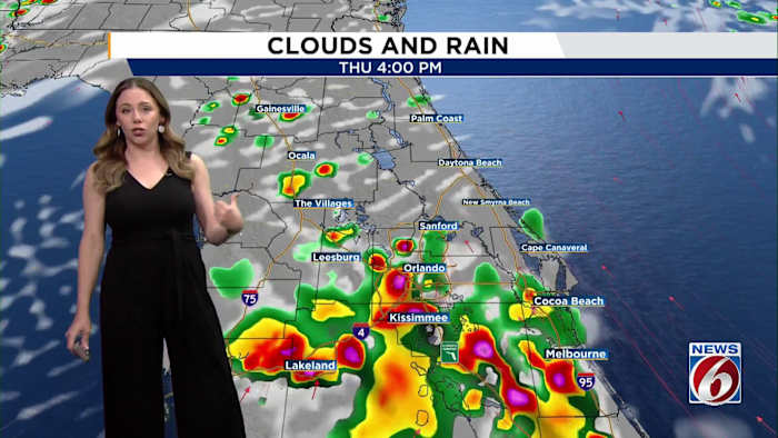 Heat index soars as storm chances ramp up Thursday afternoon. Here’s the latest.