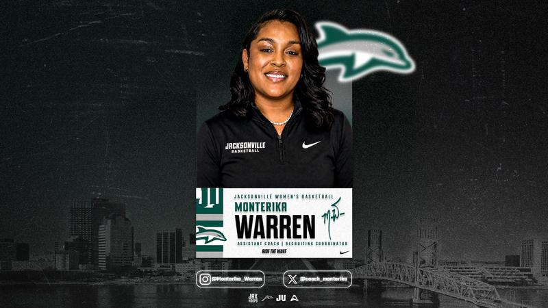 Jacksonville Women’s Basketball Announces Hiring Of Warren As Assistant Coach