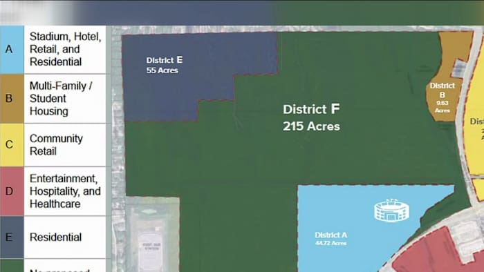 ‘A soccer stadium is not a good fit’: Neighbors push back as Sporting JAX releases stadium district map