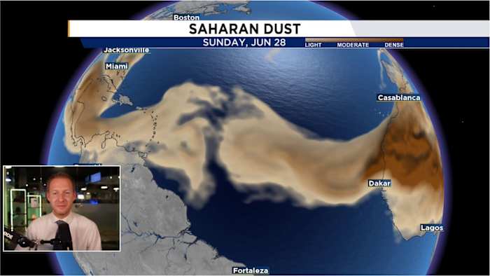 Massive Saharan dust plume headed to Florida, Gulf Coast. Here’s what to expect