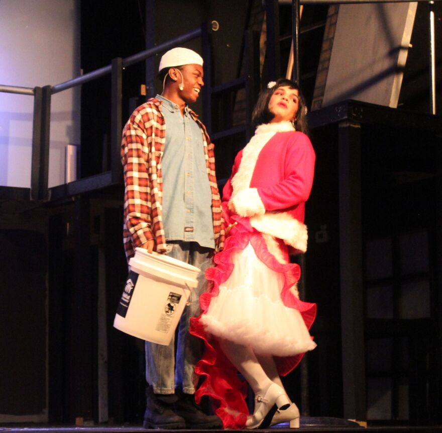 D'Adrian St. Louis and Gabe Cruz play Tom Collins and Angel in 'Rent.'