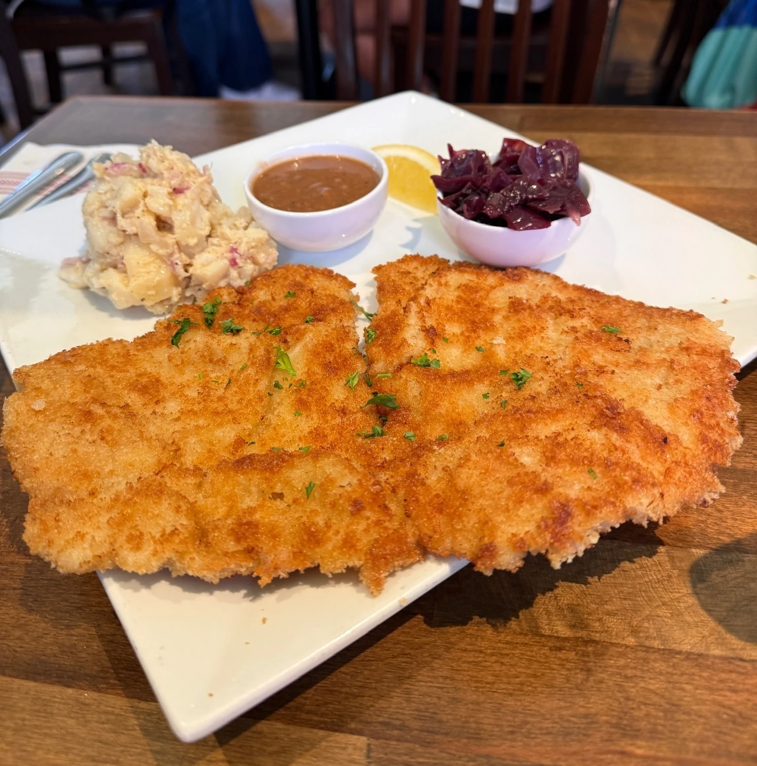Schnitzel from Cuckoo Clock