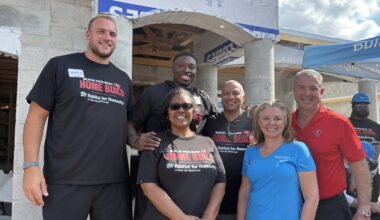 Tampa Bay Buccaneers Partner With Habitat For Humanity