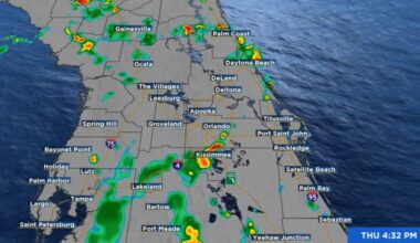 LIVE RADAR: Strong storms moving through Central Florida