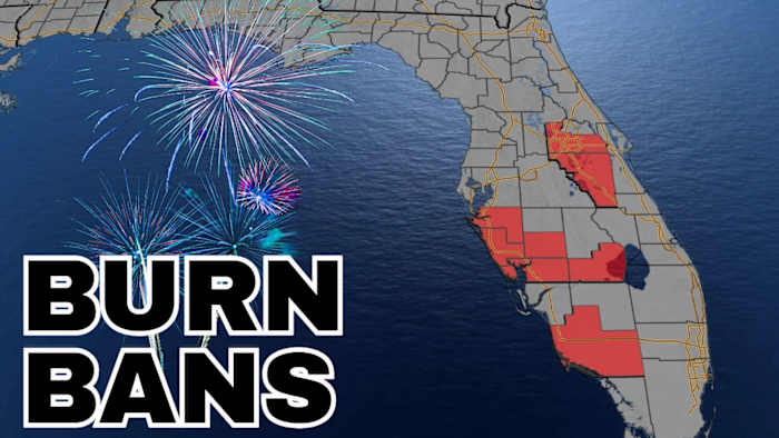 Florida Fireworks: Will active burn bans be lifted in time for America’s 250th?
