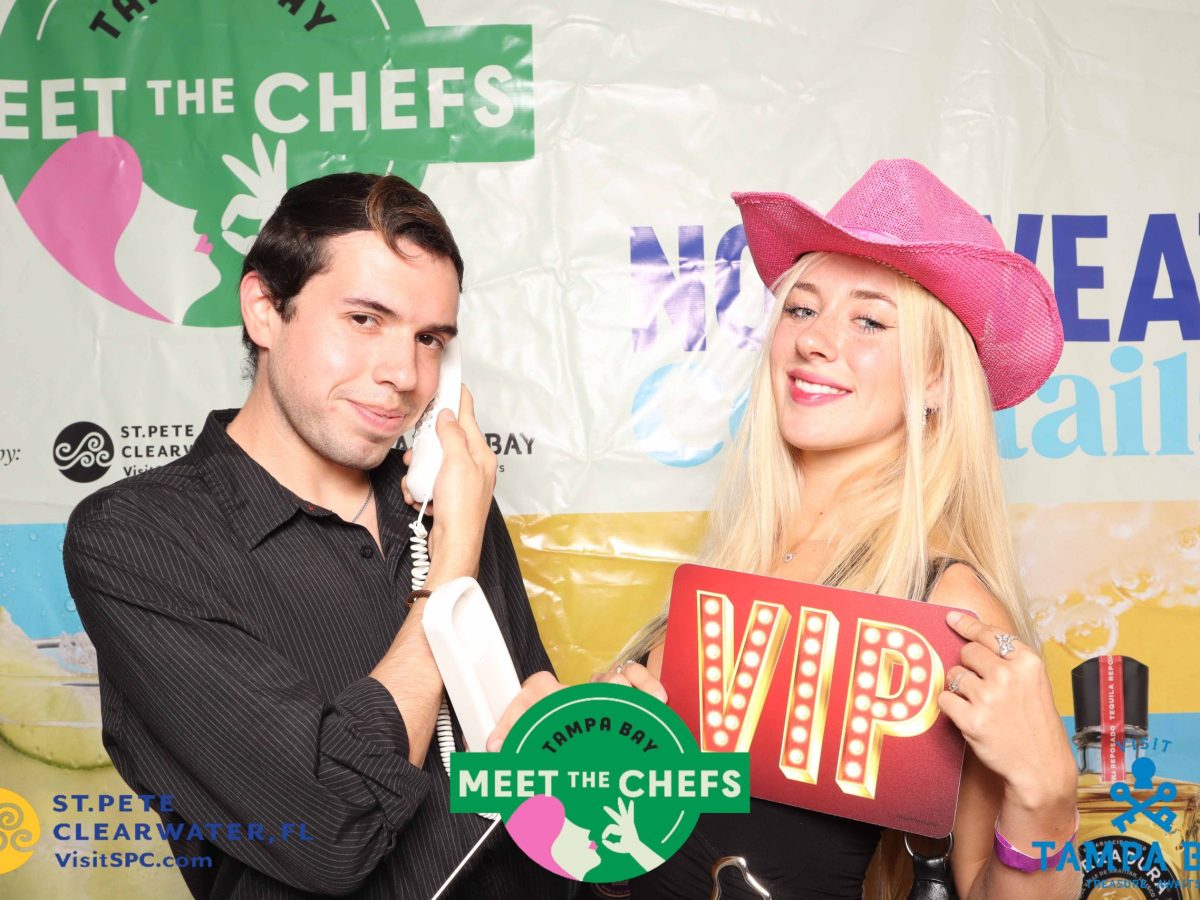 Everyone who stepped into the photo booth at Tampa’s Meet The Chef’s 2026