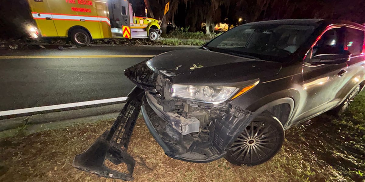 Man arrested after following ambulance, causing crash in Ruskin