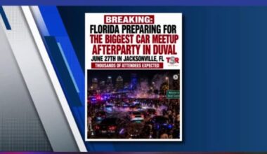 JSO says it’s aware of large ‘car meetup afterparty’ in Jacksonville promoted on social media