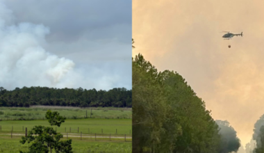 Volusia County Wildfires: Dual 250-acre brush fires fully contained in Maytown area