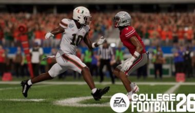 All The Miami Hurricanes Football Players Ratings on CFB 27
