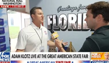 Adam Klotz explores Florida's exhibits at Great American State Fair