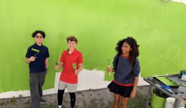 York Innovation Academy Unveils Mural Inspired By Nature