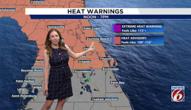 Heat advisory brings triple-digit heat index, storms to Central Florida. Here’s what to expect
