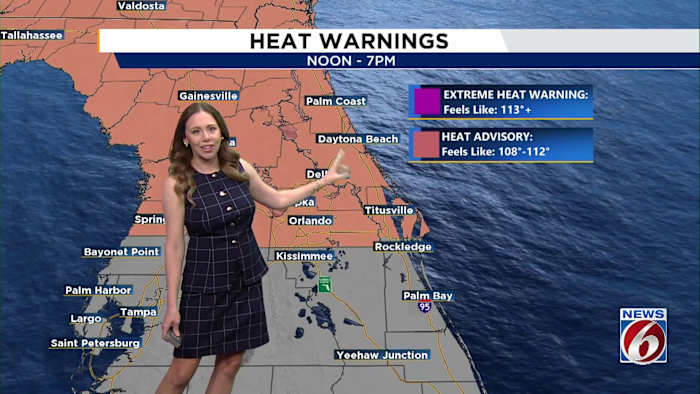 Heat advisory brings triple-digit heat index, storms to Central Florida. Here’s what to expect