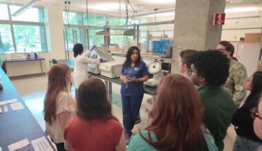At new FDLE forensic training lab, UCF students get real-world experience with scientists