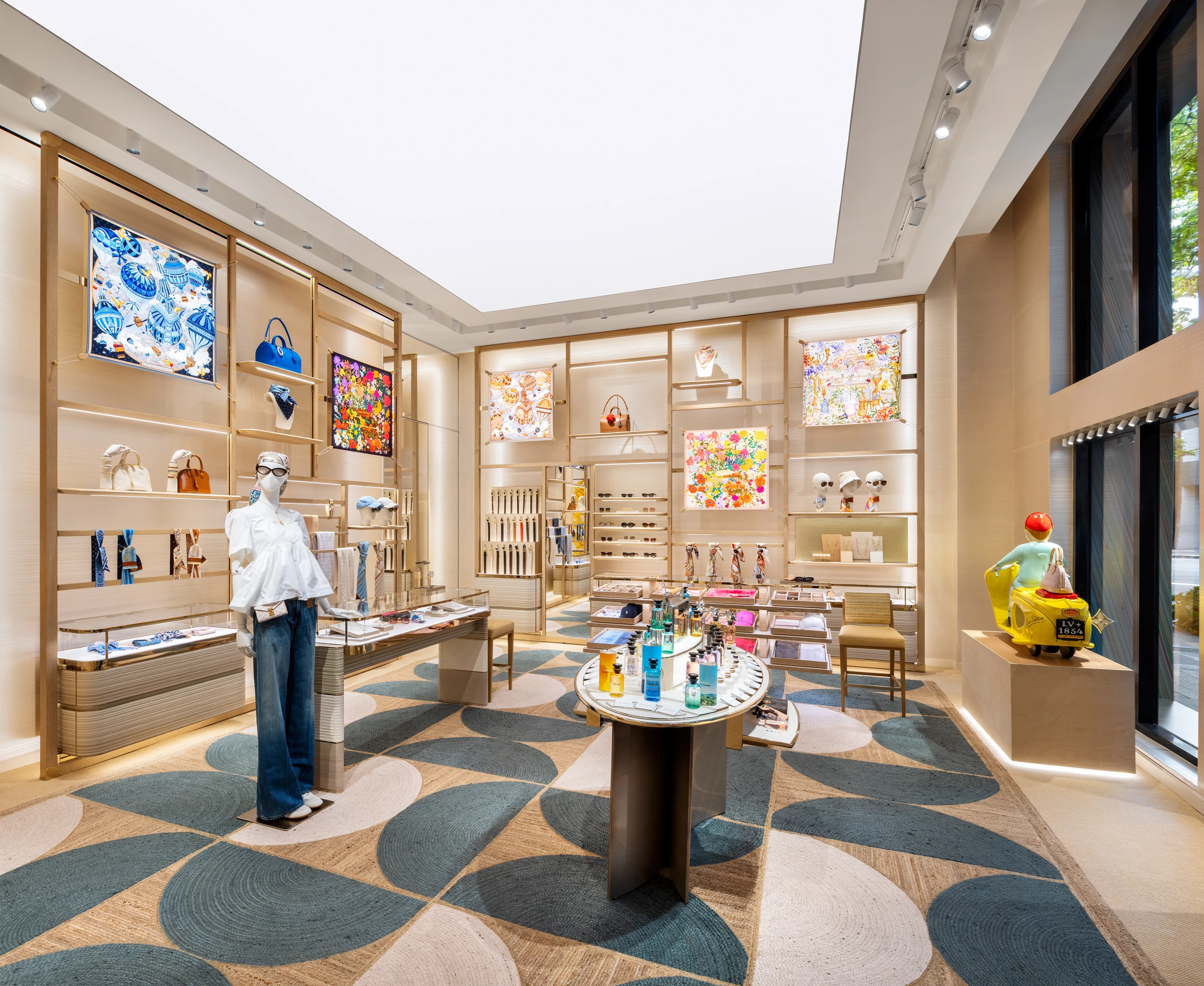 The new Louis Vuitton store in Miami's Design District.