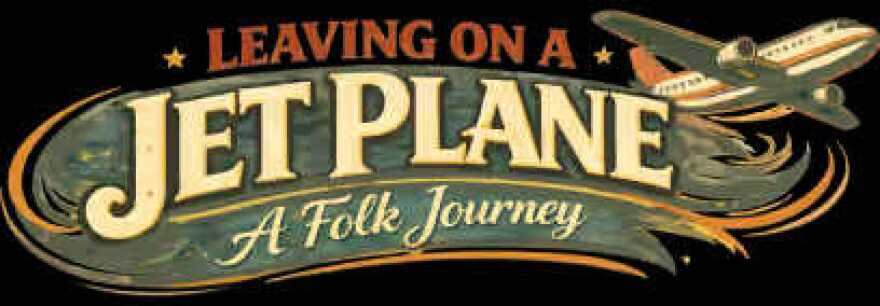 Florida Studio Theatre Graphic for 'Leaving on a Jet Plane'