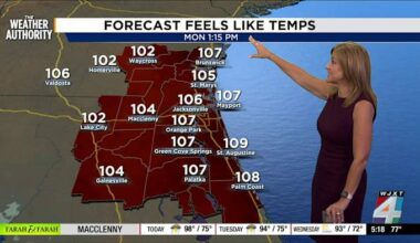 Heat Advisory in place for Monday beginning at noon