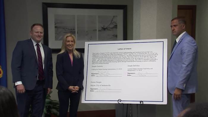 Full signing ceremony for new affordable housing initiative in Jacksonville