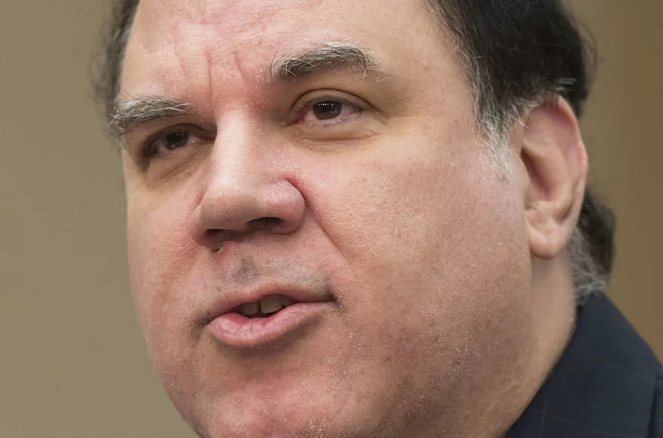 Former Congressman Alan Grayson, a Florida Democrat, is shown in 2013 during a Capitol Hill press conference. Grayson has qualified to run in Florida's 7th District in 2026.