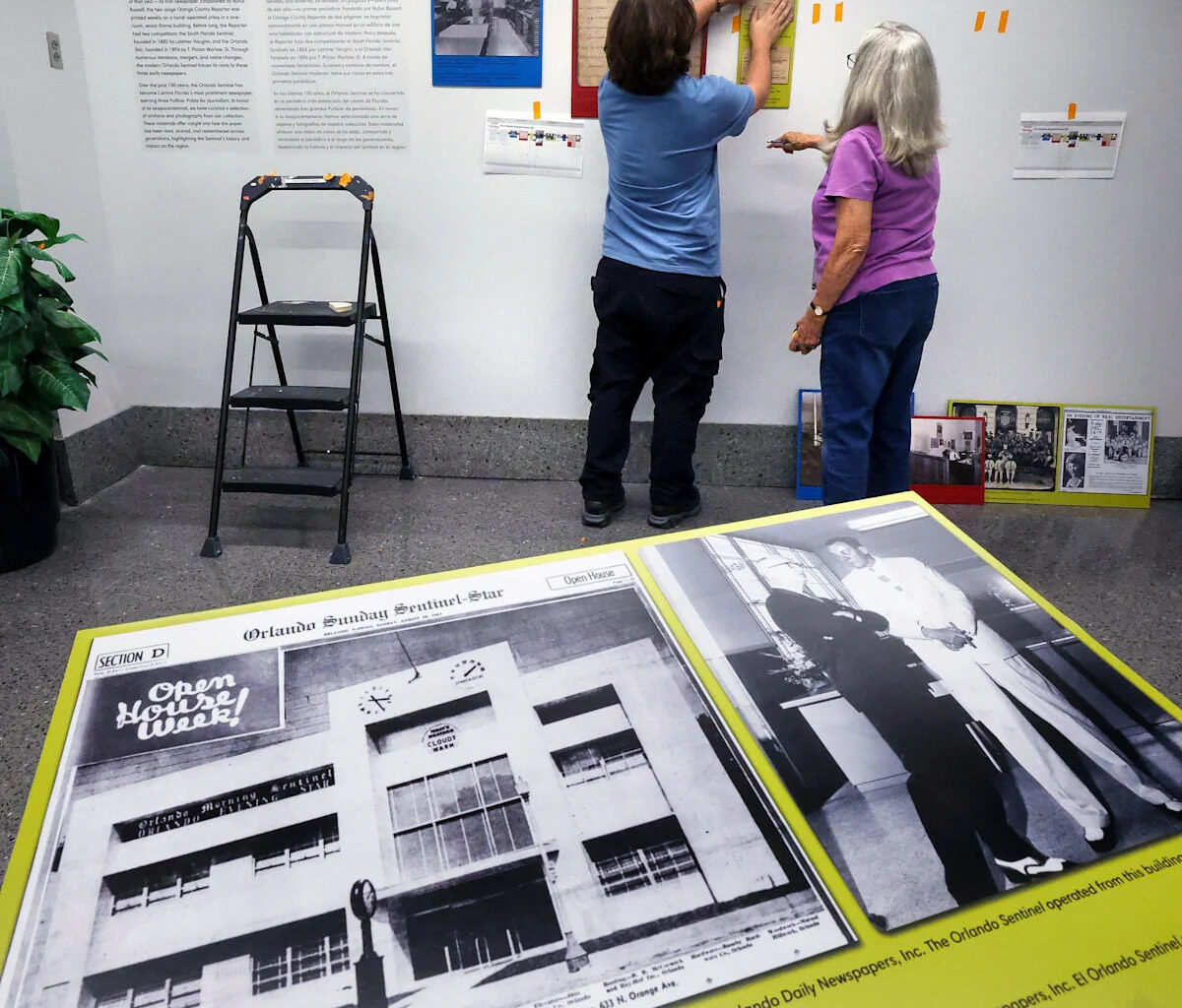 History center exhibit showcases Orlando Sentinel’s story, community connection