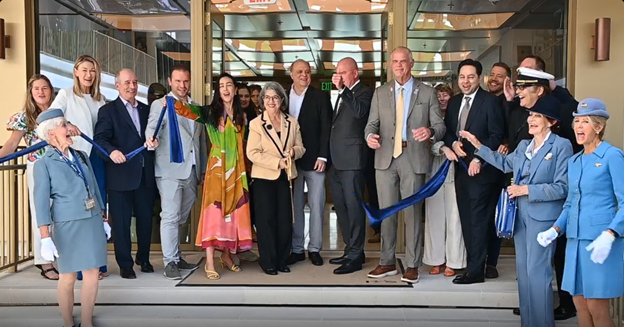 MIA and PS host ribbon-cutting ceremony for airport’s first private terminal inside historic Pan Am headquarters