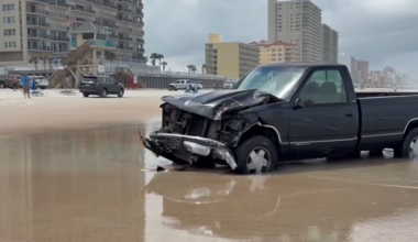 Drunk Driver Plows Through Florida Beach Toll Booth, Kills Attendant, Then Drives Into the Ocean