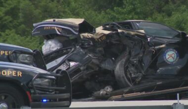 Breaking: 2 Florida troopers hospitalized after violent turnpike crash in Medley