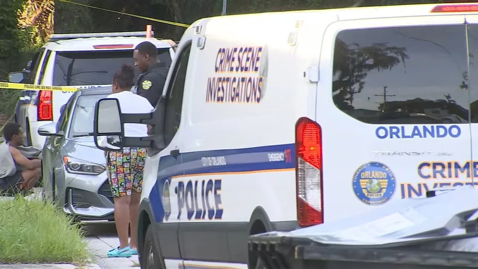 Orlando police respond to Charles Court on June 4, 2026 after reports of a shooting.