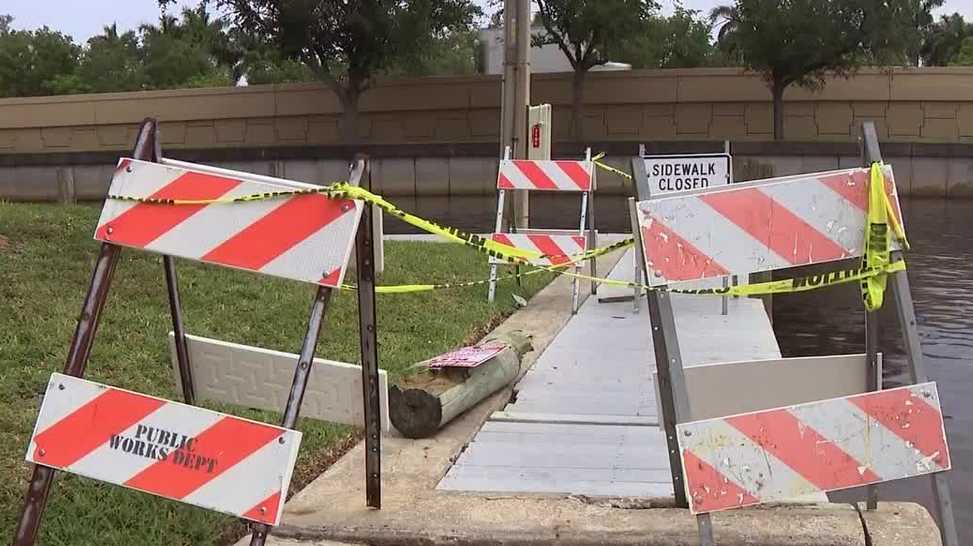 Damaged dock at Horton Park in Cape Coral causes delays as city weighs repair costs