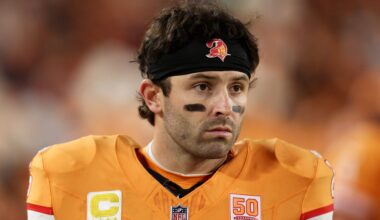 Baker Mayfield's contract negotiations with the Buccaneers are a big talking point, right now.