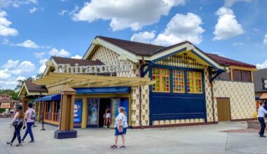 NEW Permit Reveals Temporary Ghirardelli Location at Disney Springs
