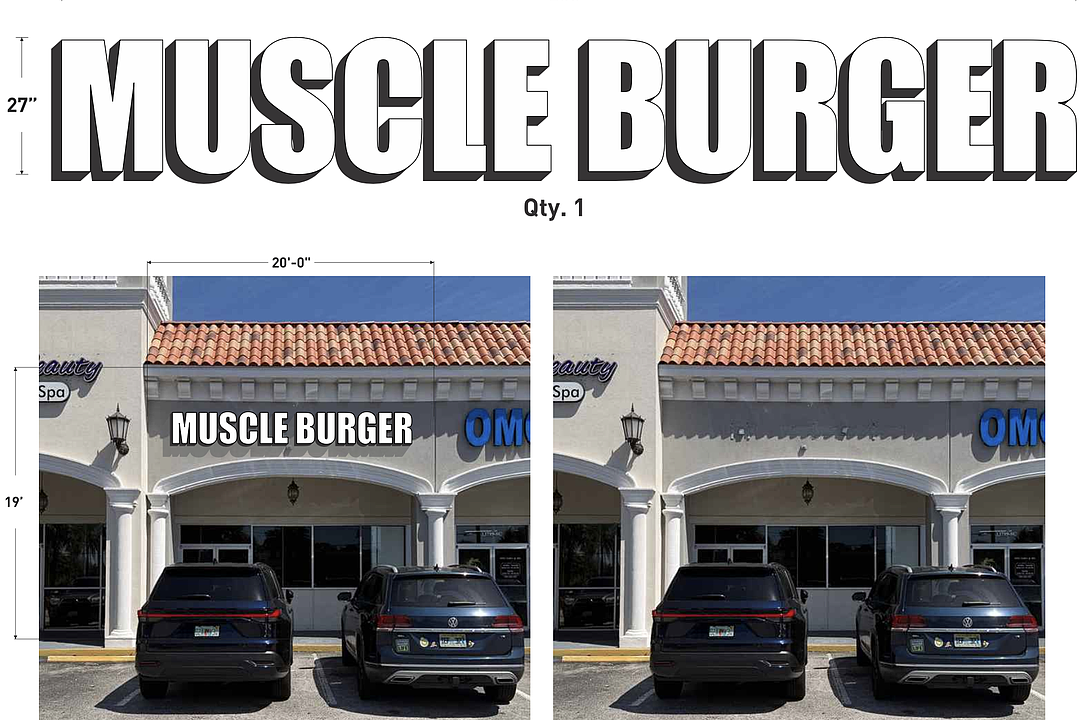 Muscle Burger expects to open within weeks at Hodges Plaza