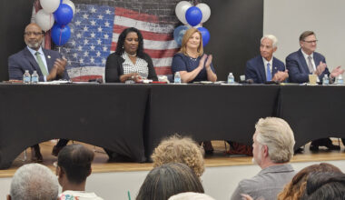 St. Petersburg mayoral candidates duke things out during packed debate
