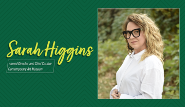 Sarah Higgins named Director & Chief Curator Contemporary Art Museum
