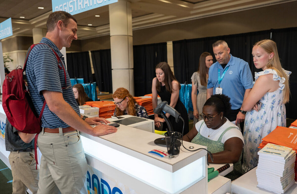 BCM students serve behind scenes in Orlando, set registration records
