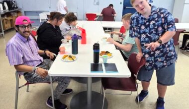 Those served by Angelwood programs are always friendly and outgoing. Chief Executive Officer Heather Stamper says they brighten her day.