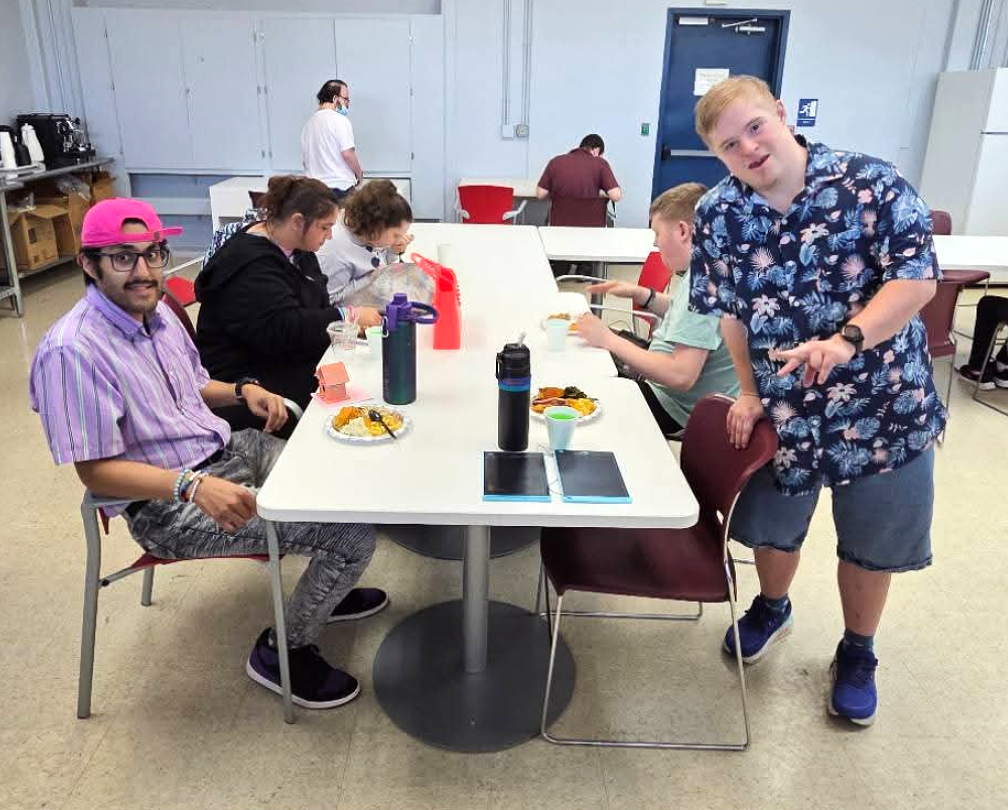 Those served by Angelwood programs are always friendly and outgoing. Chief Executive Officer Heather Stamper says they brighten her day.