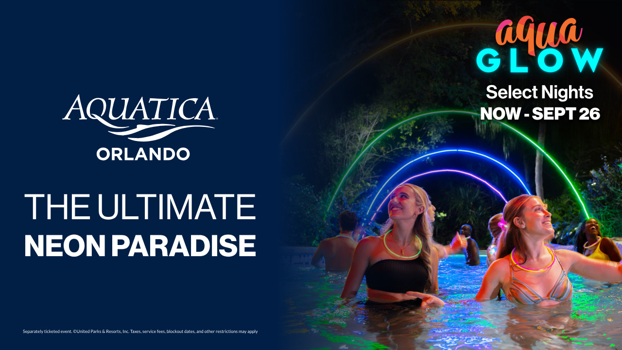 95.7 The Hog Wants To Send You To AquaGlow At Aquaitca Orlando