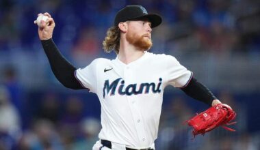 Ten Marlins nuggets: Pitching, first base, Cassie, prospects