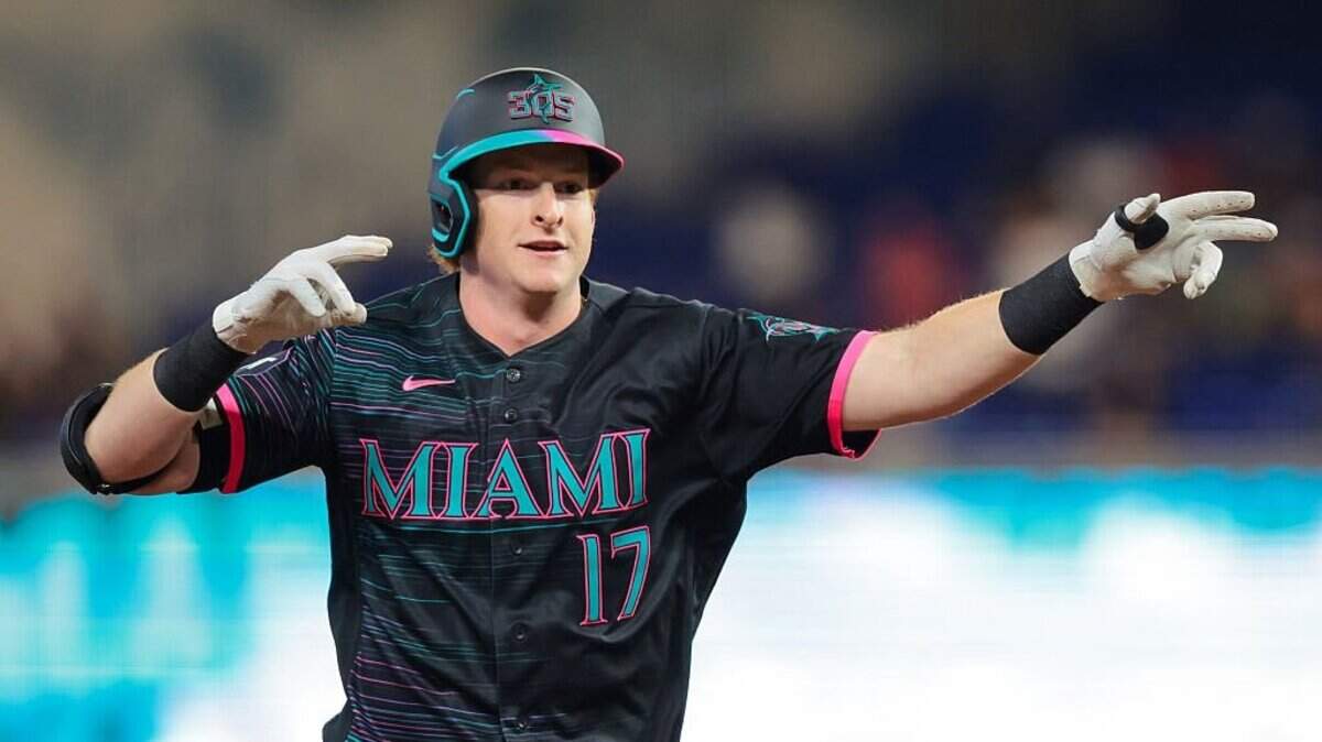 Owen Caissie three hits lead Miami Marlins to win vs Giants