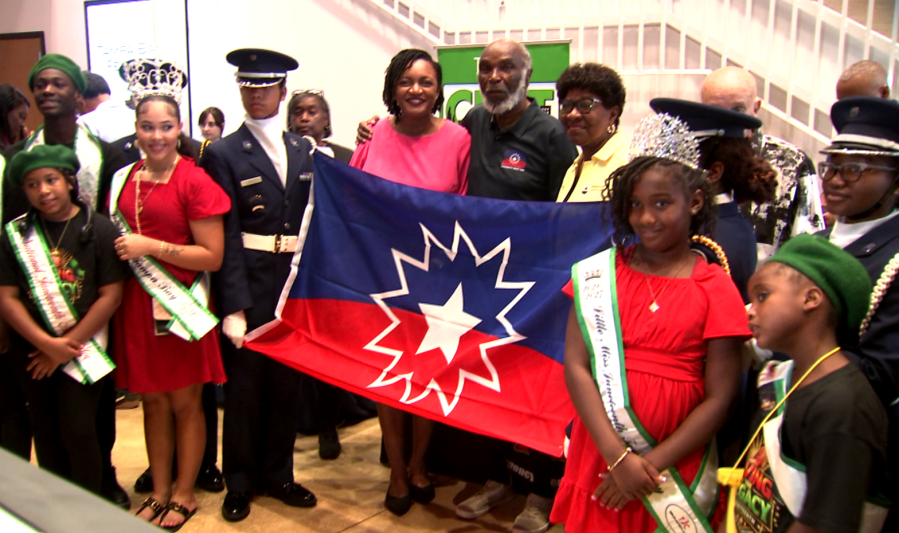 Creator of Juneteenth flag visits Tampa, shares inspiration